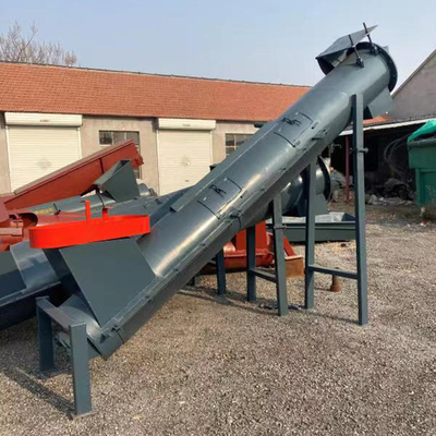 La línea industrial del lavado de la película de la película agrícola sucia recicla la máquina